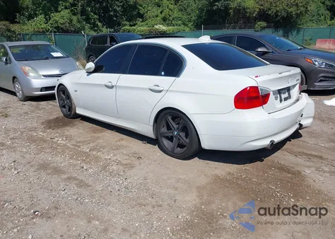 2007 BMW 335I из США, поврежденный, VIN WBAVB73537VH20910